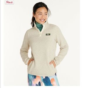 L.L. Bean Women’s Sweater Fleece Pullover